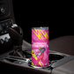 Personalized Barbados Tridents Skinny Tumbler Cricket Mascot Dynamic Anime Art