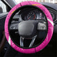 Barbados Tridents Steering Wheel Cover Cricket Mascot Dynamic Anime Art