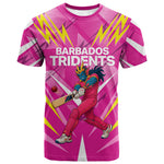 Personalized Barbados Tridents T shirt Cricket Mascot Dynamic Anime Art