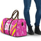 Personalized Barbados Tridents Travel Bag Cricket Mascot Dynamic Anime Art