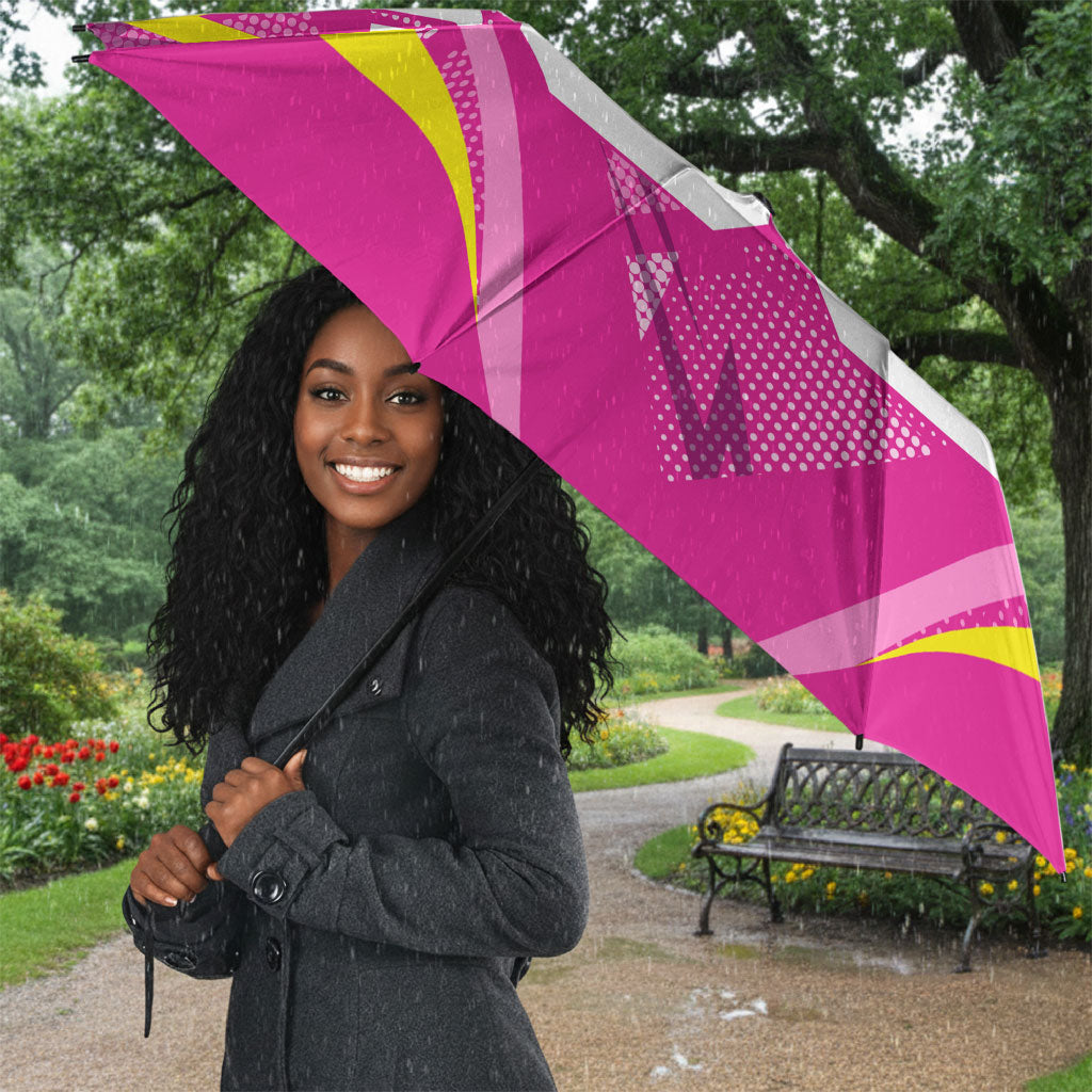Personalized Barbados Tridents Umbrella Cricket Mascot Dynamic Anime Art
