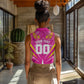 Personalized Barbados Tridents Women Sleeveless Polo Shirt Cricket Mascot Dynamic Anime Art