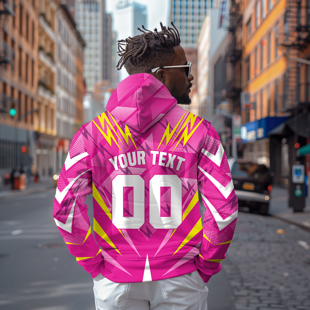 Personalized Barbados Tridents Zip Hoodie Cricket Mascot Dynamic Anime Art