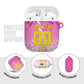 Personalized Barbados Tridents Cricket AirPods Case Trident Graphic Splash Pattern Caribbean Sport