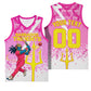 Personalized Barbados Tridents Cricket Basketball Jersey Trident Graphic Splash Pattern Caribbean Sport
