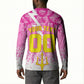 Personalized Barbados Tridents Cricket Button Sweatshirt Trident Graphic Splash Pattern Caribbean Sport