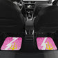 Personalized Barbados Tridents Cricket Car Mats Trident Graphic Splash Pattern Caribbean Sport