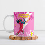 Personalized Barbados Tridents Cricket Ceramic Mug Trident Graphic Splash Pattern Caribbean Sport
