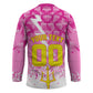 Personalized Barbados Tridents Cricket Hockey Jersey Trident Graphic Splash Pattern Caribbean Sport