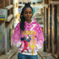 Personalized Barbados Tridents Cricket Hoodie Trident Graphic Splash Pattern Caribbean Sport