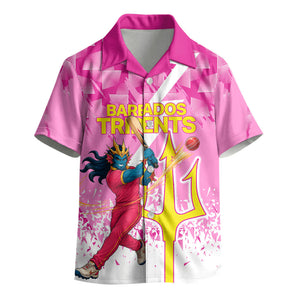 Personalized Barbados Tridents Cricket Kid Hawaiian Shirt Trident Graphic Splash Pattern Caribbean Sport