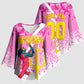 Personalized Barbados Tridents Cricket Kimono Sleeve Blouse Trident Graphic Splash Pattern Caribbean Sport