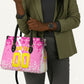 Personalized Barbados Tridents Cricket Leather Bag Trident Graphic Splash Pattern Caribbean Sport