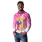 Personalized Barbados Tridents Cricket Long Sleeve Polo Shirt Trident Graphic Splash Pattern Caribbean Sport