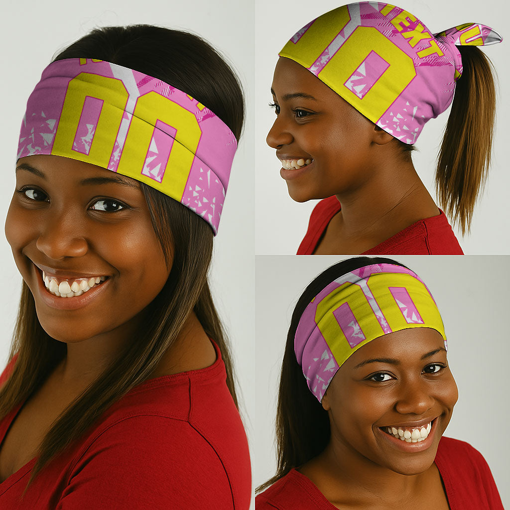 Personalized Barbados Tridents Cricket Neck Gaiter Trident Graphic Splash Pattern Caribbean Sport