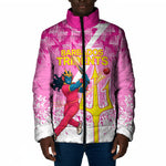 Personalized Barbados Tridents Cricket Padded Jacket Trident Graphic Splash Pattern Caribbean Sport