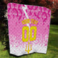 Personalized Barbados Tridents Cricket Quilt Trident Graphic Splash Pattern Caribbean Sport