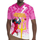 Personalized Barbados Tridents Cricket Rugby Jersey Trident Graphic Splash Pattern Caribbean Sport