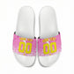Personalized Barbados Tridents Cricket Slide Sandals Trident Graphic Splash Pattern Caribbean Sport