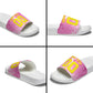 Personalized Barbados Tridents Cricket Slide Sandals Trident Graphic Splash Pattern Caribbean Sport