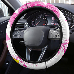 Barbados Tridents Cricket Steering Wheel Cover Trident Graphic Splash Pattern Caribbean Sport