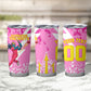 Personalized Barbados Tridents Cricket Tumbler Cup Trident Graphic Splash Pattern Caribbean Sport
