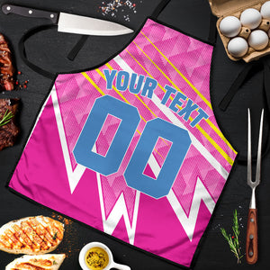 Personalized Barbados Cricket Tridents Apron Graphic Geometric Dynamic Sports Mascot