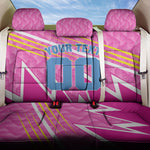 Personalized Barbados Cricket Tridents Back Car Seat Cover Graphic Geometric Dynamic Sports Mascot