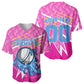 Personalized Barbados Cricket Tridents Baseball Jersey Graphic Geometric Dynamic Sports Mascot