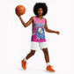 Personalized Barbados Cricket Tridents Basketball Jersey Graphic Geometric Dynamic Sports Mascot