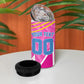 Personalized Barbados Cricket Tridents 4 in 1 Can Cooler Tumbler Graphic Geometric Dynamic Sports Mascot