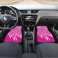 Personalized Barbados Cricket Tridents Car Mats Graphic Geometric Dynamic Sports Mascot
