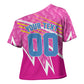 Personalized Barbados Cricket Tridents Cross Shoulder Shirt Graphic Geometric Dynamic Sports Mascot