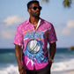 Personalized Barbados Cricket Tridents Hawaiian Shirt Graphic Geometric Dynamic Sports Mascot