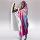 Personalized Barbados Cricket Tridents Hooded Blanket Graphic Geometric Dynamic Sports Mascot