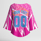 Personalized Barbados Cricket Tridents Kimono Sleeve Blouse Graphic Geometric Dynamic Sports Mascot