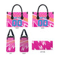 Personalized Barbados Cricket Tridents Leather Bag Graphic Geometric Dynamic Sports Mascot