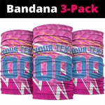 Personalized Barbados Cricket Tridents Neck Gaiter Graphic Geometric Dynamic Sports Mascot
