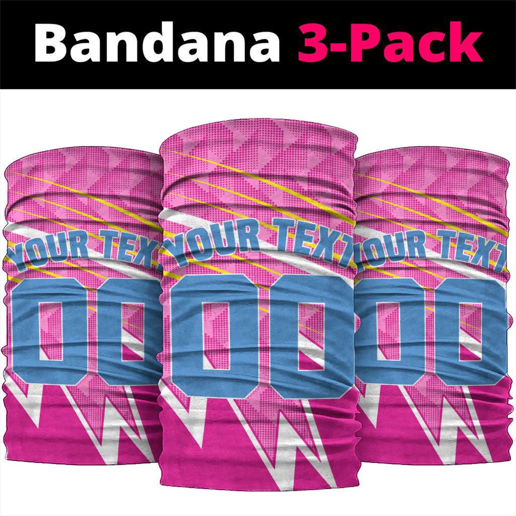 Personalized Barbados Cricket Tridents Neck Gaiter Graphic Geometric Dynamic Sports Mascot