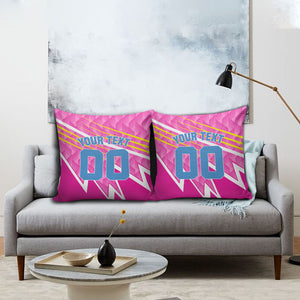 Personalized Barbados Cricket Tridents Pillow Cover Graphic Geometric Dynamic Sports Mascot