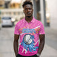 Personalized Barbados Cricket Tridents Polo Shirt Graphic Geometric Dynamic Sports Mascot