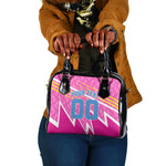 Personalized Barbados Cricket Tridents Shoulder Handbag Graphic Geometric Dynamic Sports Mascot