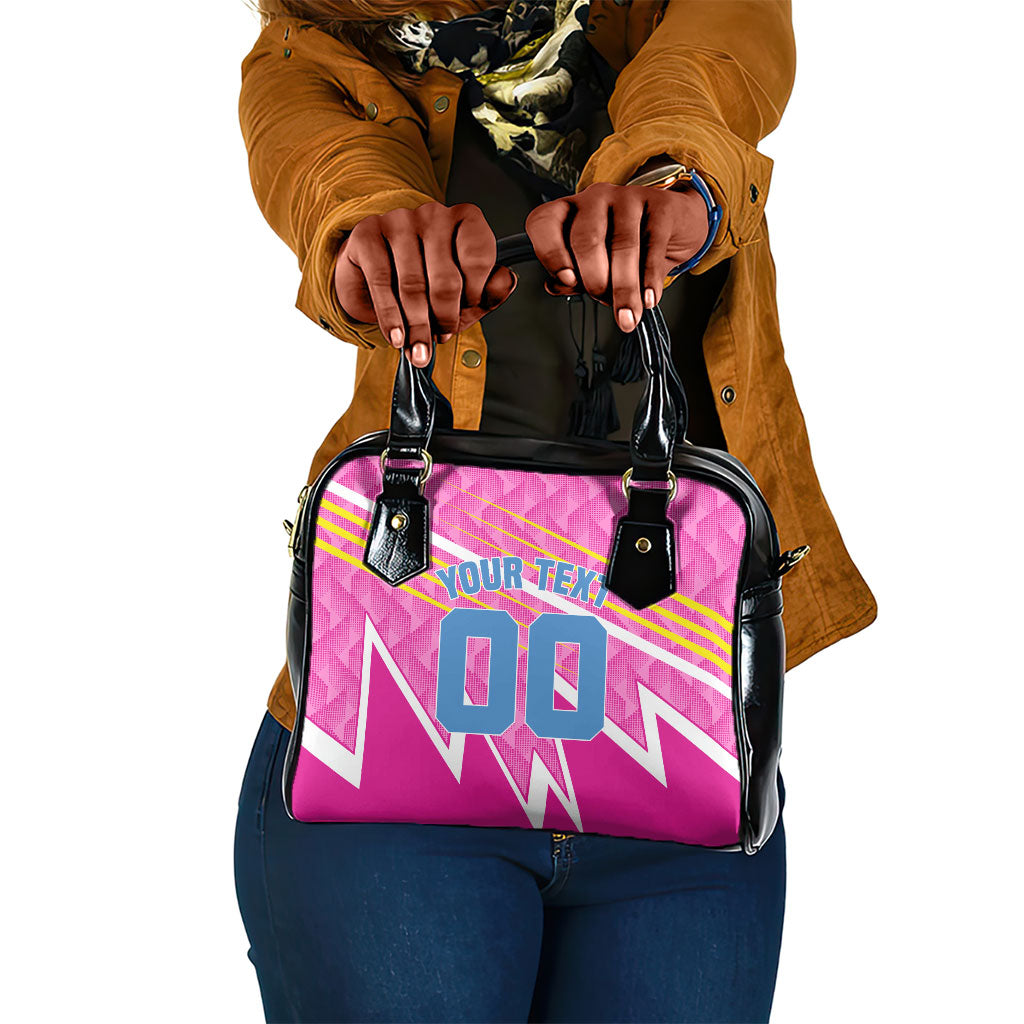 Personalized Barbados Cricket Tridents Shoulder Handbag Graphic Geometric Dynamic Sports Mascot