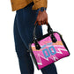Personalized Barbados Cricket Tridents Shoulder Handbag Graphic Geometric Dynamic Sports Mascot