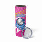 Personalized Barbados Cricket Tridents Skinny Tumbler Graphic Geometric Dynamic Sports Mascot