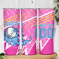 Personalized Barbados Cricket Tridents Skinny Tumbler Graphic Geometric Dynamic Sports Mascot