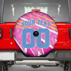 Personalized Barbados Cricket Tridents Spare Tire Cover Graphic Geometric Dynamic Sports Mascot