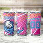 Personalized Barbados Cricket Tridents Tumbler Cup Graphic Geometric Dynamic Sports Mascot