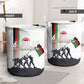 Malawi Independence Day Laundry Basket Patriotic Flag Design Soldier Silhouette