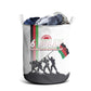 Malawi Independence Day Laundry Basket Patriotic Flag Design Soldier Silhouette